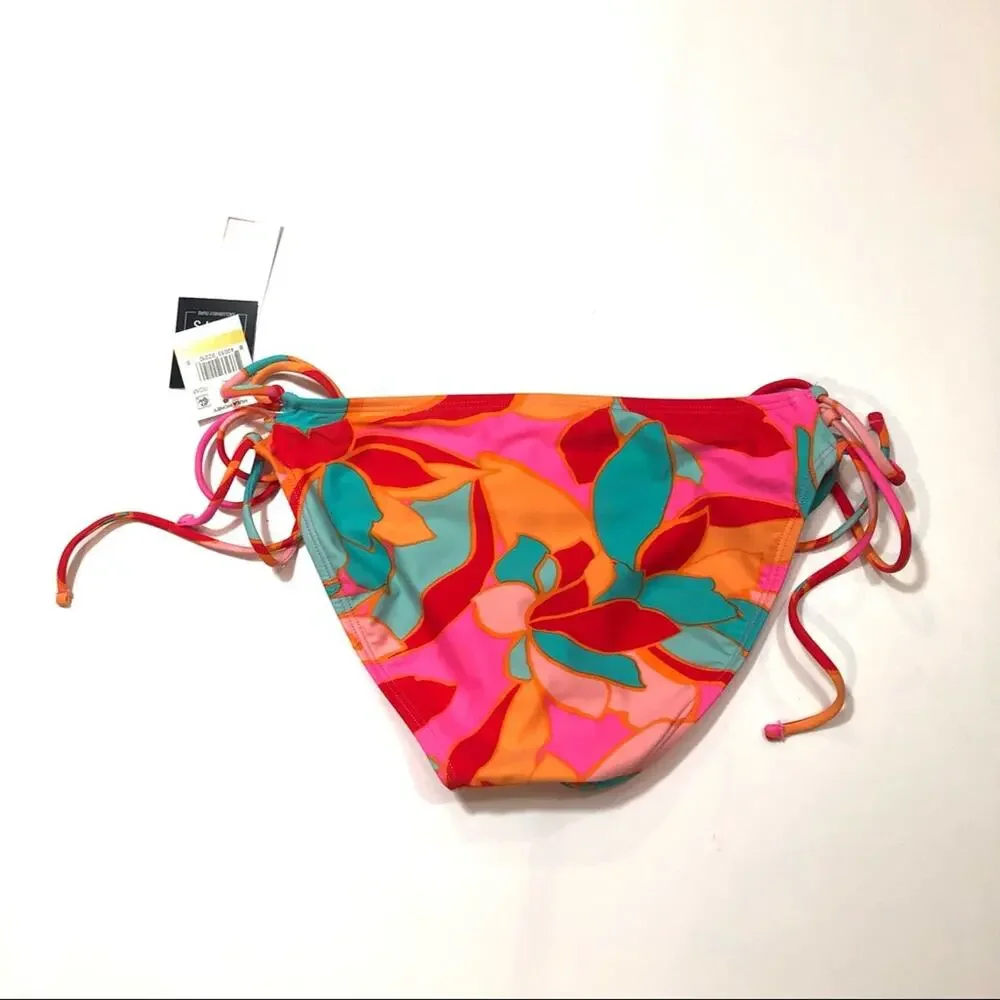 Hula Honey RED MULTI Bikini swim Bottom
